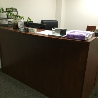Receiption area desk 1