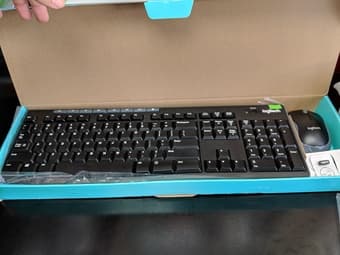 Logitech wireless keyboard and mouse 2