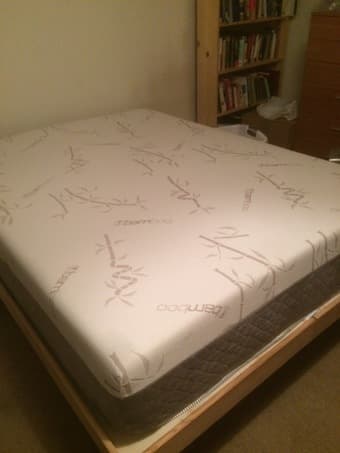 Queen size mattress and bed frame 1