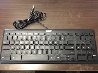 Acer USB Wired Slim Office Home Keyboard 1