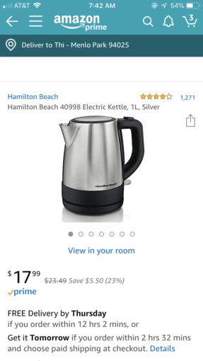 Strainer, dust bin, kettle 3