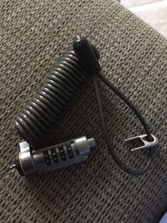 Laptop Lock Security Cable portable combination lock 1