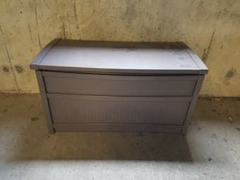 Deck Storage / Outdoor Bin Bench 1