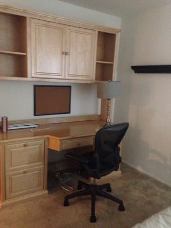 Large fully furnished room in Menlo Park 1