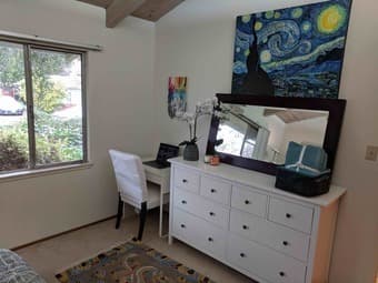Furnished room in Down Town Los Altos Available Feb 20 2