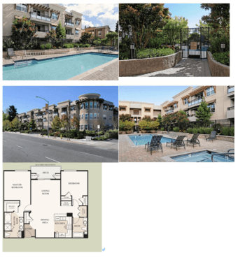 San Antonio Shopping Center附近El Camino Real路旁高档公寓1b1b招租 1