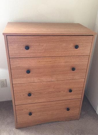 4 Drawer Chest - $90 (mountain view) 1
