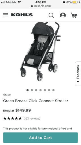 Graco breaze stroller 3