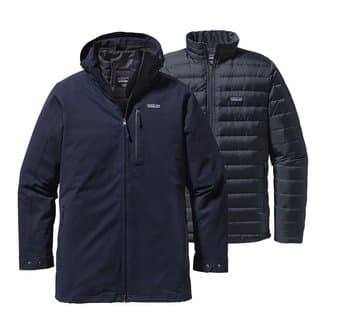 50% Off Patagonia 3-In-1 Navy Blue Parka (Men's L) 1