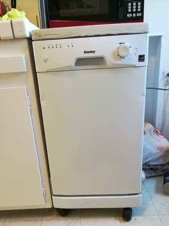 Danby portable dishwasher 1