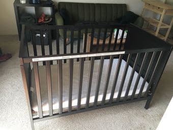 IKEA SUNDVIK Crib + mattress + extras - $100 3