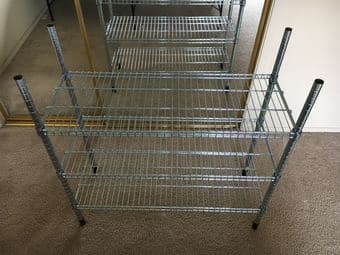 Two IKEA shelfs (OMAR) - in great shape $15 (original price $25) 1