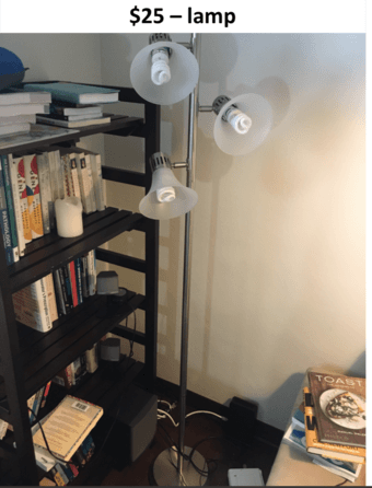 $25 – floor lamp 1