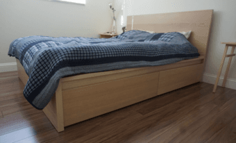 IKEA MALM Bed queen size, like new 1