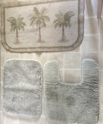 Bathroom carpet set 1