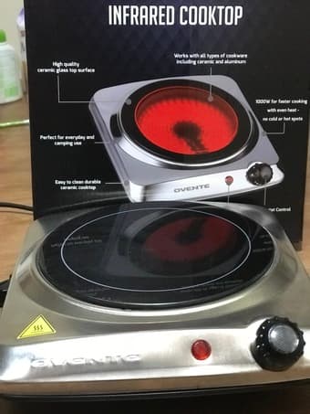 Ovente Countertop Infrared Burner and rice cooker for sale火锅电磁炉和电饭锅 1