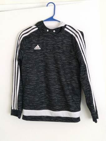 Adidas hooded pullover 1