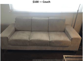 Beige sofa 1