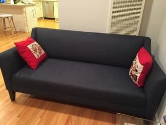Crate and Barrel Margot Sofa -- rarely used 1