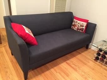 Crate and Barrel Margot Sofa -- rarely used 2
