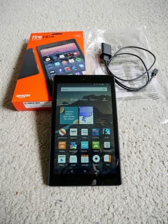 Kindle fire HD 8, 16GB - 7th generation $35 or OBO 1