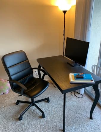couch, dining and study table - living room furnitures 3
