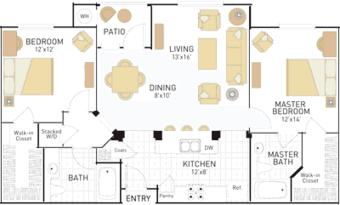 MASTER BED/ 1BATH - North San Jose 2