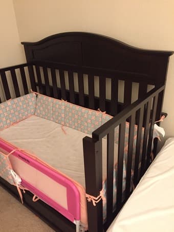 Convertible baby crib made in April 2017 2