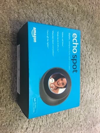 Amazon echo spot, brand new 1