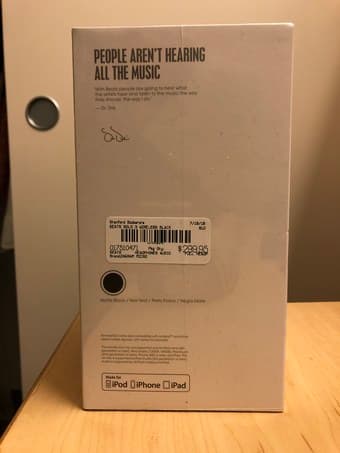 Beats Solo3 Wireless Headphones - Black - BRAND NEW, UNOPENED 2