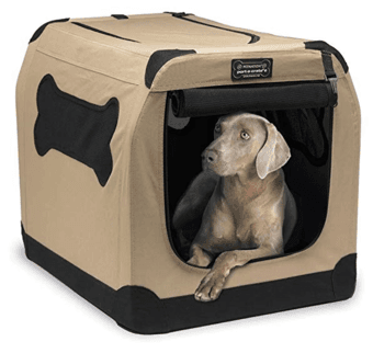 Collapsible fabric dog crate (for medium-large dog) 1