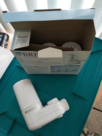 Brita On Tap Faucet Water Filter System + new replacement filters 1