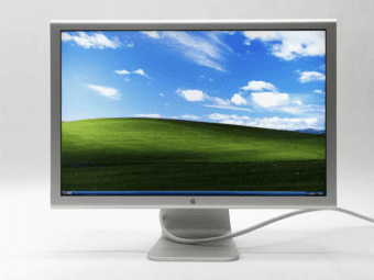 The 23-inch silver Apple M9178LL/A monitor 1