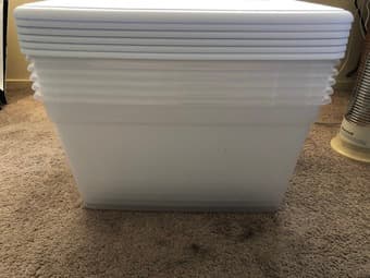 Plastic stroage box/bin 2