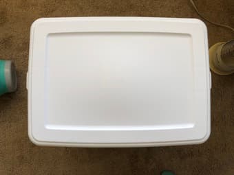 Plastic stroage box/bin 3