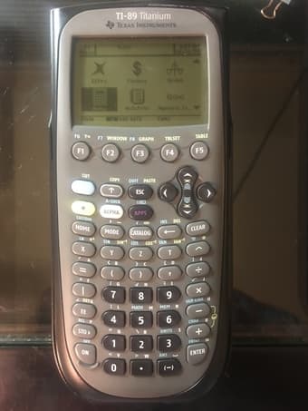 TI-89 Titanium calculator 1