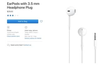 Brand new Apple Official EarPods with 3.5mm Headphone Plug 3