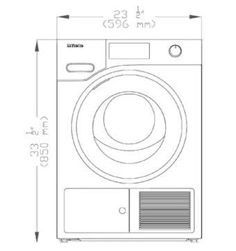 Moving sale: Miele dryer / 2018 model, only 9 months used 3