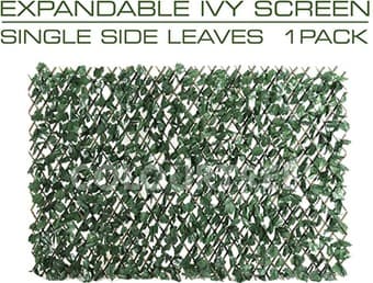 ColourTree Expandable Faux Artificial Ivy Trellis Fence 1