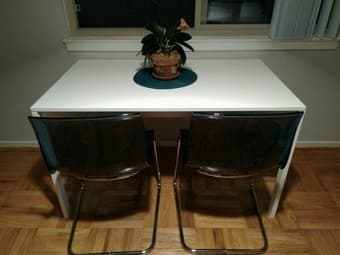 dinning table + chairs 1