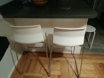 Bar Stool with backrest 1