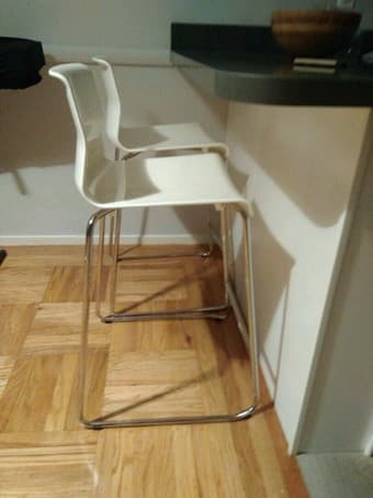 Bar Stool with backrest 2