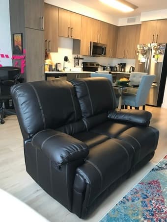 Edgar Reclining Loveseat 3