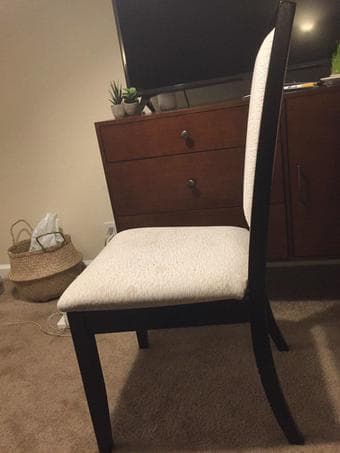 Chair (Black and Cream)+Chair Pad (Palo Alto) 3