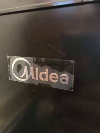 Midea Mini-Refrigerator and Freezer Compartment (2.4 Cubic Feet) 1