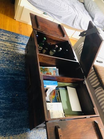 Storage coffee table 2