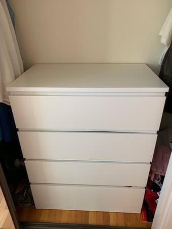 Ikea MALM 4-drawer chest 1