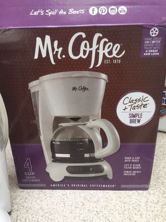Mr. coffee machine! 2