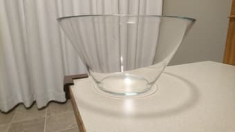 Large glass bowl 1
