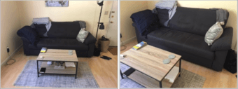 Moving out sale! Everything must go. - Couch 1